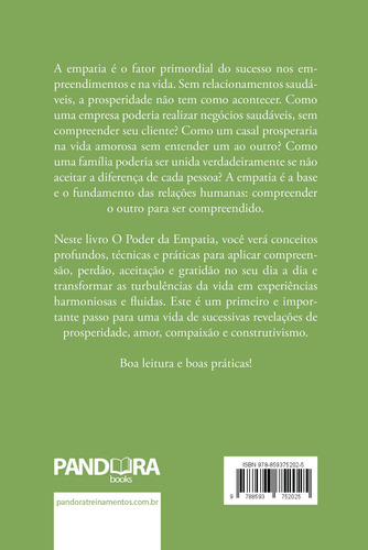 Livro O Poder Da Empatia