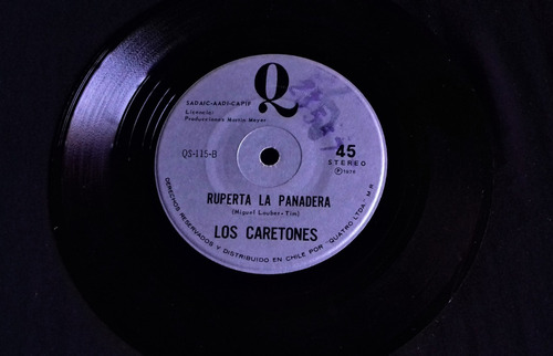 Single Los Caretones - Ruperta La Panadera