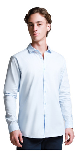 Camisa Manga Larga Lob Cccn1252 Hombre