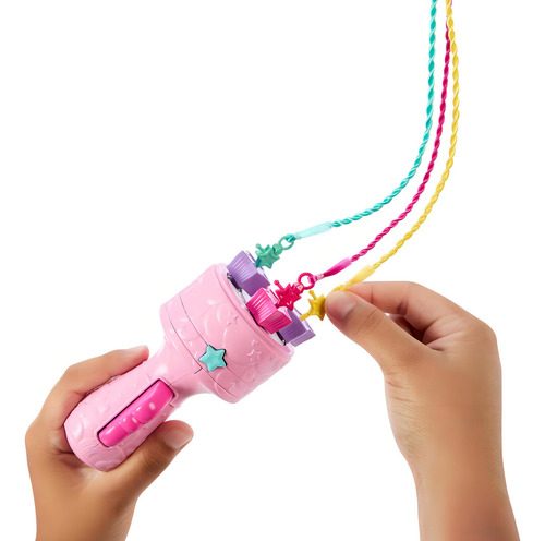 Barbie Fantasía Muñeca Trenzas Mágicas Hnj06
