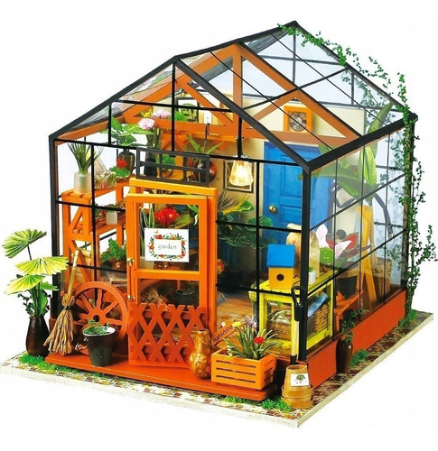 Imagen 1 de 10 de Rolife: Mini Invernadero Cathy's Flower House