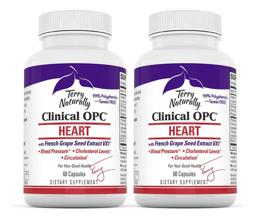 Terry Naturally Clinical Opc Heart (paquete De 2)  Complejo