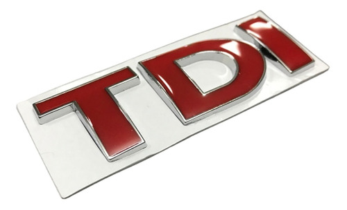 Insignia Emblema Tdi Rojo De Vw Passat Vento Bora Golf Mk4