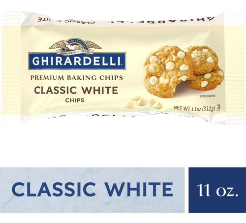 Chispas Chocolate Blanco Ghirardelli 312g Importado