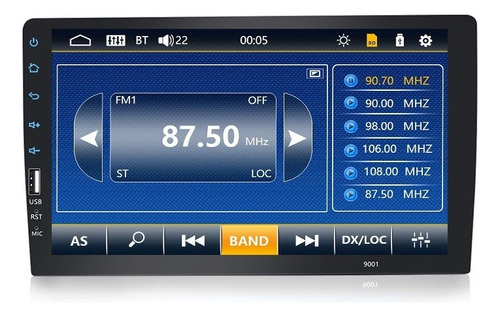 Radio Estéreo Para Automóvil Pantalla Táctil Lcd De Un 1 Din