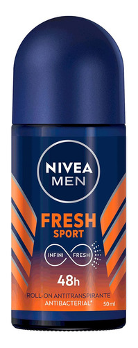 Desodorante Nivea Men Fresh Sport Roll On Sin Alcohol 50ml