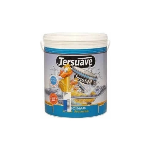 Pintura Para Piscina Tersuave 4 Litro Apto Agua Caliente Mf