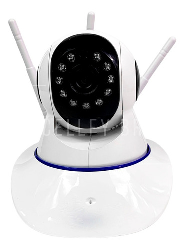 Imagem 2 de 9 de Câmera Ip 3 Antenas Wifi Wireless Yoosee 3ª Geração Noturna