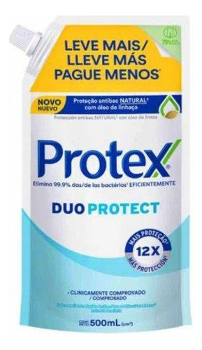 Jabon Liq. Protex Duo Protect Doypack