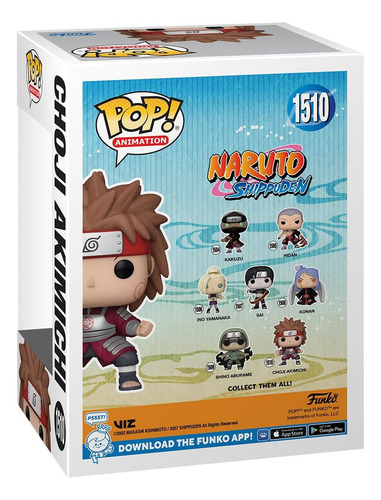 ¡funko Pop! Animation: Naruto Shippuden - Choji Akimichi