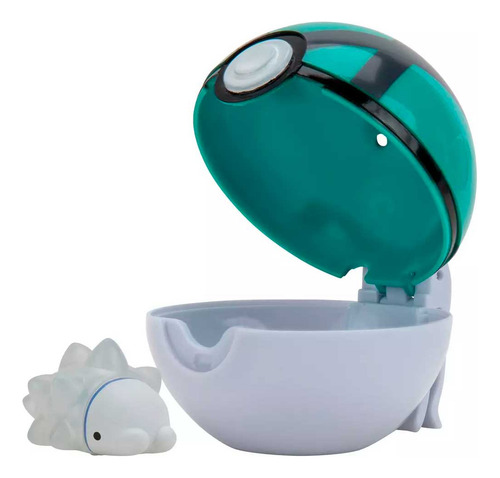 Snom 3cm Con Pokebola 7cm Pokemon Jazwares