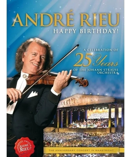 Dvd André Rieu - Feliz cumpleaños - Original & Lacrado