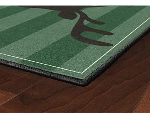 Alfombra De Area Laura Ashley Arietta, 27 X 45 , Lino / Bl
