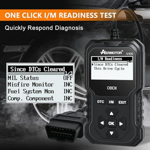 Herramienta De Diagnóstico V410 Obd2: Escáner De Códigos De