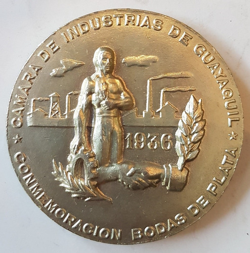 Medalla Camara De Industrias De Guayaquil