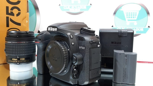 Imagen 2 de 8 de Camara Profesional Nikon D7500 20,9mp Lente 18-55wifi 4k Uhd