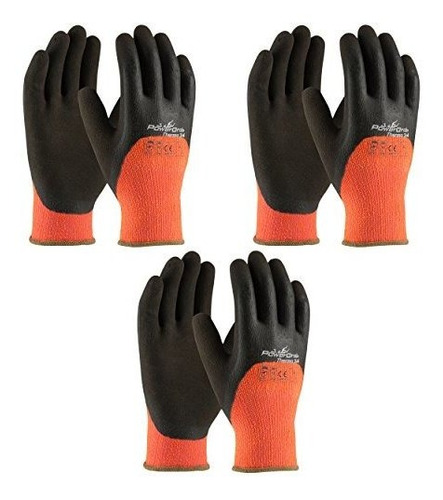 Guantes De Trabajo - 3 Pack Powergrab *******/4 Dipped Therm