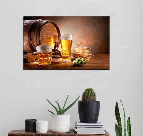 Vinilo Decorativo 60x90cm Cerveza Artesanal Malta