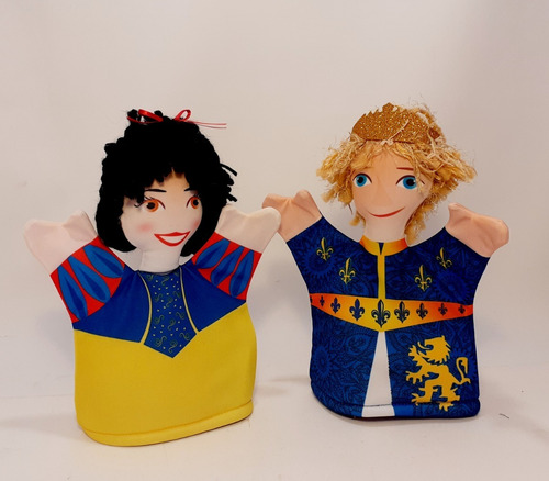Títeres Del Cuento Blancanieves Lo Pequeño Es Hermoso (x 11)