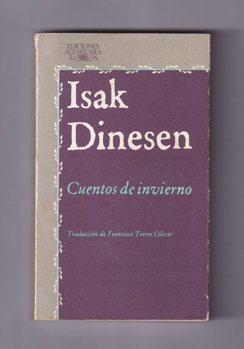 Isak Dinesen Cuentos De Invierno Libro Usado Alfaguara