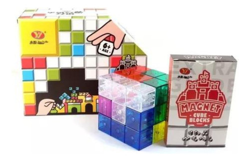 Cubo Bloques Magnéticos Yongjun Magnet Cube Blocks
