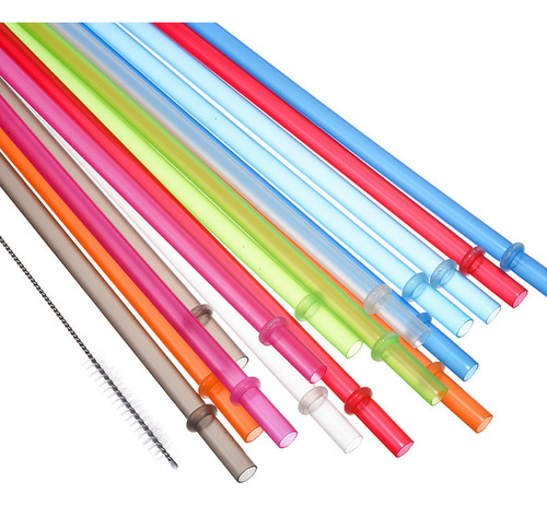 H 60 Piezas De Pajitas Reutilizables Para Bebidas Duras