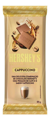 Chocolate Cappuccino com Pedaços de Café Coffee Creations Hershey's  pacote 85 g