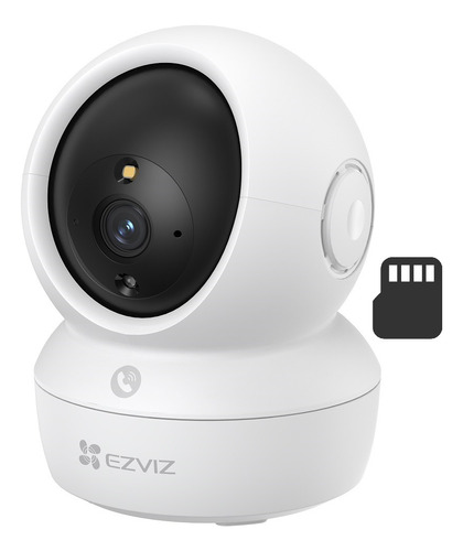 Ezviz H6c Pro 256gb, Cámara De Seguridad Wifi 2mp 1080p 360°