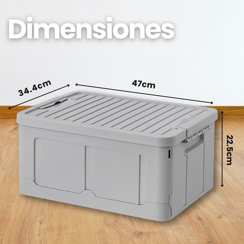 Juego De 3 Cajas De Almacenamiento Apilables Con Tapa