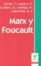 Marx Y Foucault, Legrand Lemke, Nueva Visión