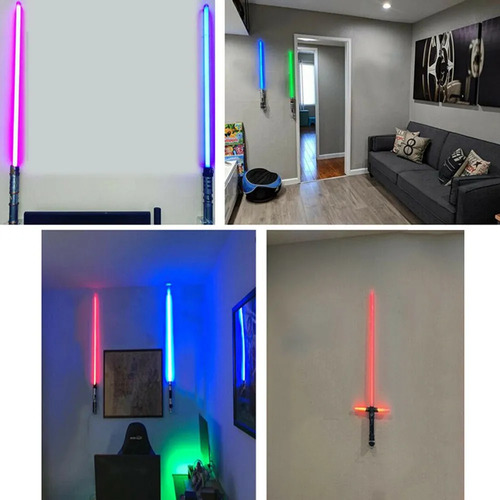 Soporte De Montaje En Pared En Forma De L Para Sable De Luz