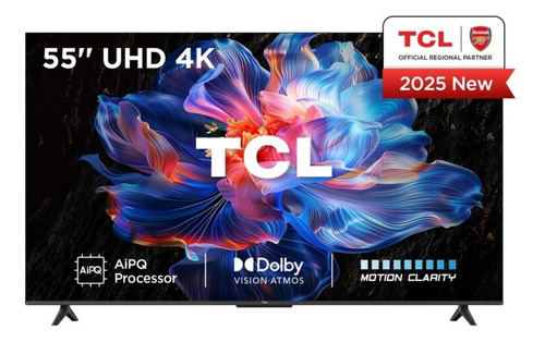 Televisión Smart Tv Tcl 55 Pulgadas 4k-uhd Google 55p635