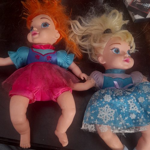 Imagem 1 de 9 de Bonecas Frozen Baby Elza E Anna Marca Disney Como Nas Fotos 