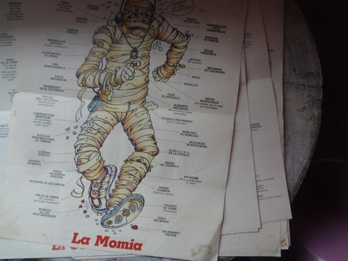 Posterribles La Momia Originales 80s Primera Mano Cromy