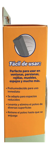 Esponja Scrub Daddy Damp Duster de polyester gris