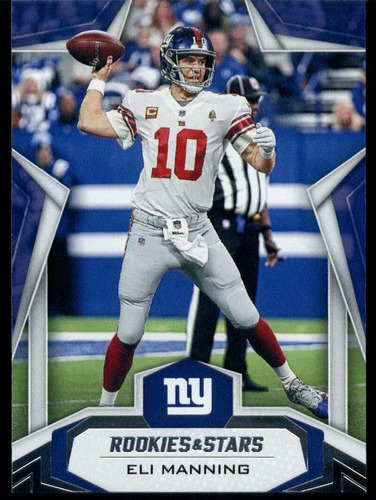 2019 Rookies And Stars Football 80 Eli Manning New York Gian