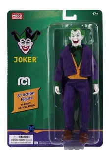 Mego Clothed Action Figure Dc Comics The Joker Original