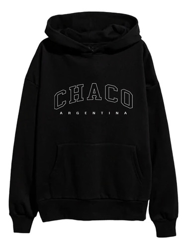 Buzo Canguro Chaco Argentina Universitario Unisex