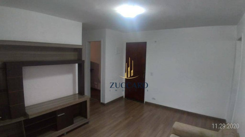 Apartamento Andar Alto Com 2 Dormitórios À Venda, 52 M² Por R$ 200.000 - Vila Galvão - Guarulhos/sp - Ap16596