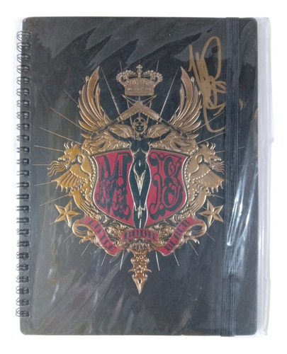 Mark Brooks Little Book Black Sketchbook Autografiado Conque