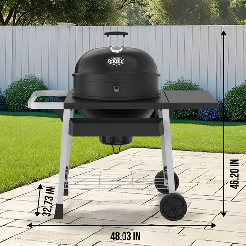 Asador Expert Grill Con Carrito Con Horno De Pizzas
