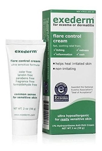 Crema Control Llamarada Exederm Para Eczema Y Dermatitis