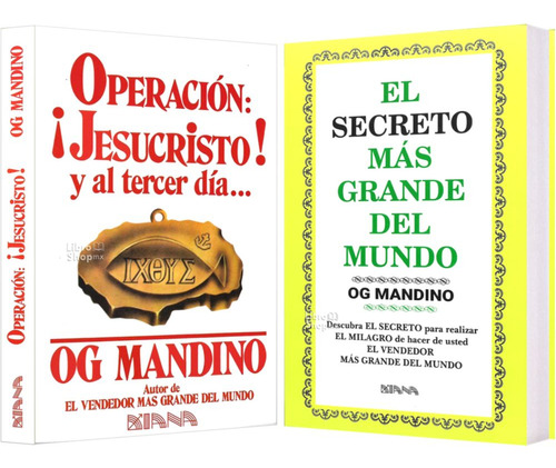 Og Mandino Operación Jesucristo + Secreto Más Grande Mundo