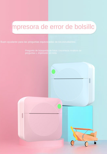 Impresora Portátil Compacta Bluetooth Sin Tinta