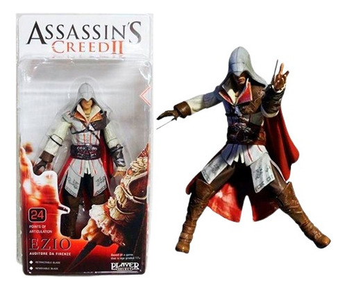 Figura Ezio Auditore Assassin's Creed 2 Neca 6 Articulada