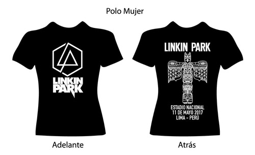 Polos Linkin Park En Lima, Tour 2017 (para Mujer)