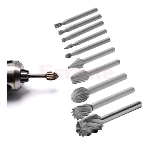 Fresas Mini Torno Multiproposito Madera Minitorno Dremel 10