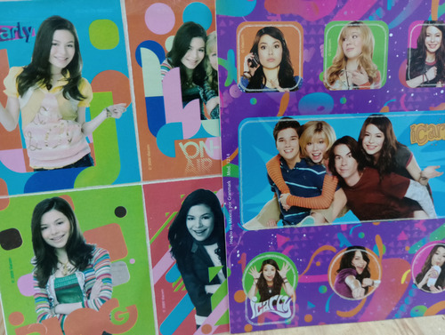 Calcomanías Vintage De I Carly Stickers De Soy Carly (Usado)