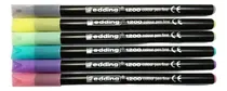 Comprar Set Plumones Edding Pastel Rotuladores 1200 Papeleria