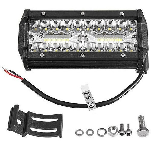 Faro Auxiliar Proyector Barra 40 Led Spot + Flood 120w Auto